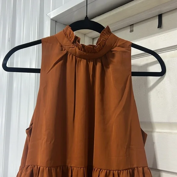 Rust Cavendars Dress - Picture 2 of 5